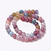 Crackle Glass Beads Strands GLAA-F098-05C-03-3