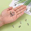 Tarnish Resistant 201 Stainless Steel Bead Spacer Bars X-STAS-R064-41-5