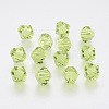 Imitation Austrian Crystal Beads SWAR-F022-10x10mm-252-1