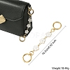 Plastic Enamel Flower Link Bag Strap FIND-YW00001-01-3