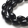 Natural Black Jasper Beads Strands G-B106-B17-01-3