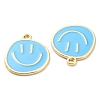 Alloy Enamel Pendants ENAM-D051-18G-03-3