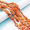 Natural Imperial Jasper Bead Strands G-C074-04G-4