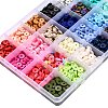 24 Colors Handmade Polymer Clay Beads CLAY-X0011-03C-3