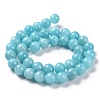 Natural Mashan Jade Round Beads Strands G-D263-4mm-XS28-5