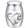 CREATCABIN Alloy Cremation Urn AJEW-CN0001-88B-1