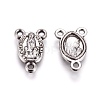 Tibetan Style Alloy Chandelier Component Links PALLOY-WH0066-03AS-2