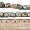 Natural Chrysocolla and Lapis Lazuli Beads Strands G-D098-D12-5