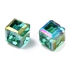 Faceted Transparent Glass Beads GLAA-E047-03B-3