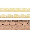 Anti-Tarnish Electroplate Glass Beads Strands EGLA-Q130-02A-09-4