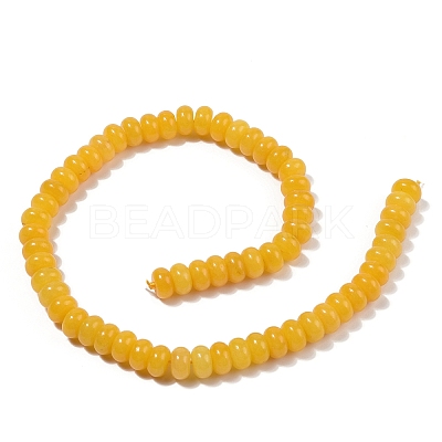 Dyed Natural White Jade Beads Strands G-G107-A15-01-1