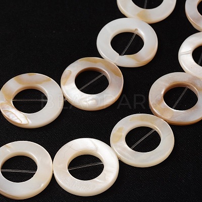 Natural White Shell Beads Strands LS-PBB-XXBK014Y-13-1