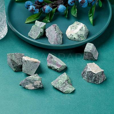 Rough Raw Natural Ruby in Zoisite Beads G-F710-02-1