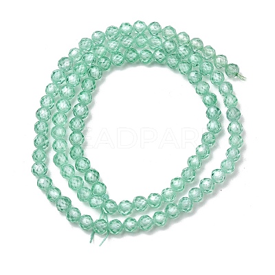 Cubic Zirconia Beads Strands G-G792-47-15C-1