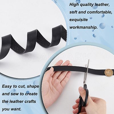 5M Flat PU Leather Cord AJEW-WH0419-67C-1