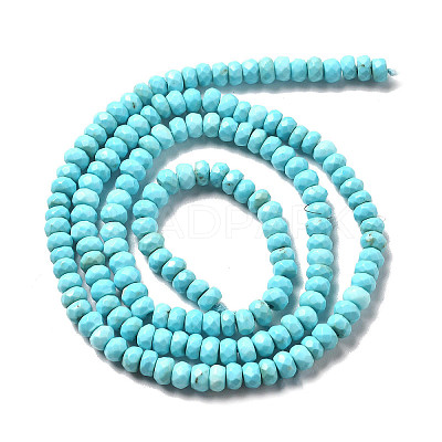 Natural Howlite Beads Strands G-K394-A01-4x2mm-1