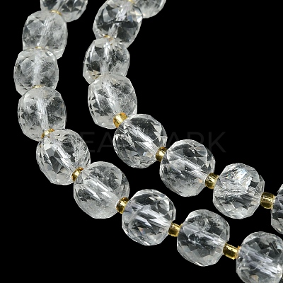 Natural Quartz Crystal Beads Strands G-Q010-A27-01-1