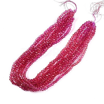 Baking Paint Transparent Glass Beads X1-DGLA-A035-T4mm-A03-1
