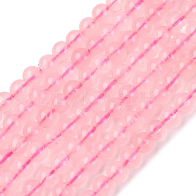 Natural Madagascar Rose Quartz Beads Strads X-G-D655-4mm-1