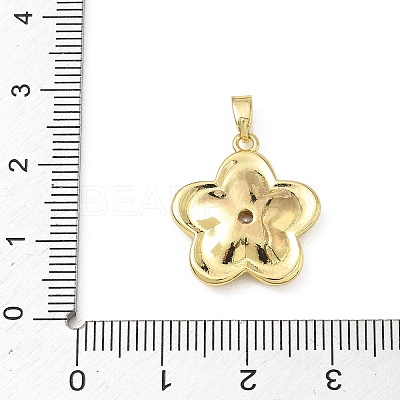 Valentine's Day Brass Micro Pave Cubic Zirconia Pendants KK-F939-02A-G-1