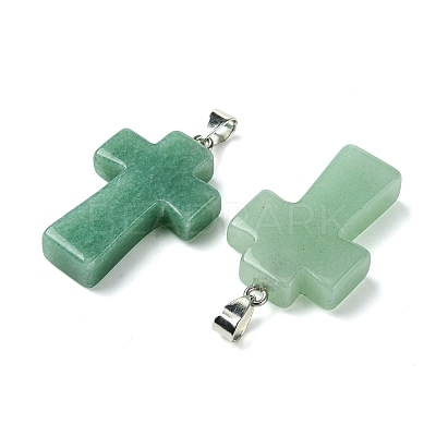 Natural Green Aventurine Pendants GG-K002-11L-1