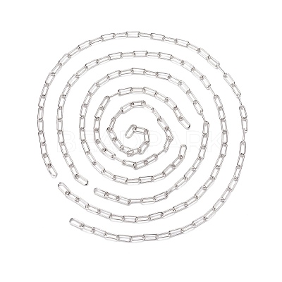 Unwelded Iron Paperclip Chains CH-FS0001-01P-1
