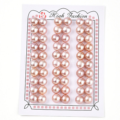 Grade 6A Natural Cultured Freshwater Pearl Beads PEAR-N018-6A-9095C-1