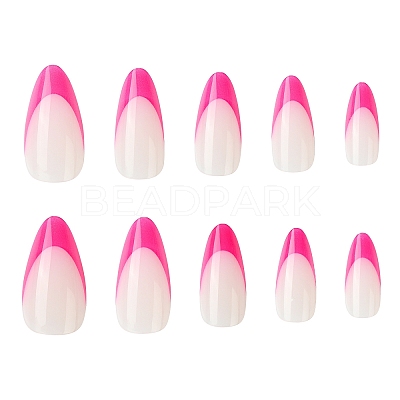 ABS Plastic Full Cover Press On False Nails DIY-CJC0006-12B-1