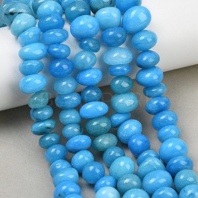 Dyed Natural White Jade Beads Strands GG-CBACF26-A03-06-1