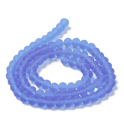 Transparent Glass Beads Strands EGLA-A034-T3mm-MD14-1