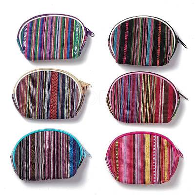 Stripe Pattern Cotton Clothlike Bags ABAG-C005-05-1