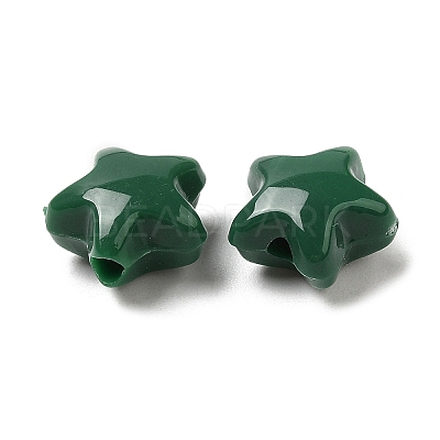 Opaque Acrylic Beads OACR-C016-30H-1