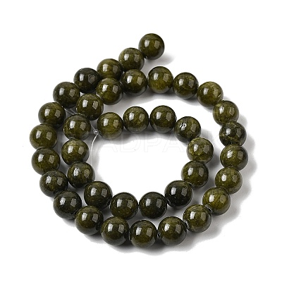Round Gemstone Beads SNOW-10D-1