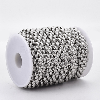 Tarnish Resistant 304 Stainless Steel Mesh Chains STAS-R100-29B-1