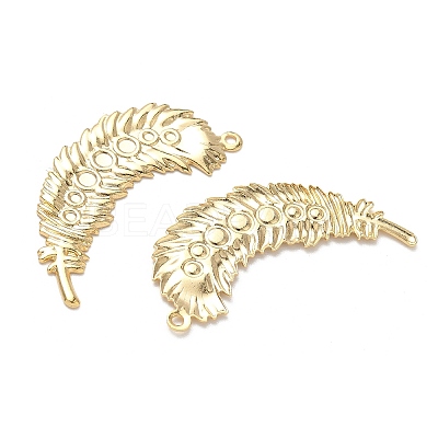 Brass Pendants Cabochons Settings KK-H083-05G-1