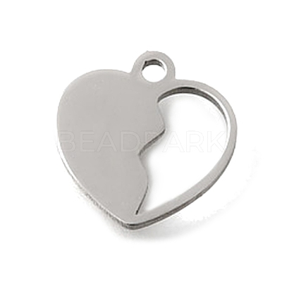 304 Stainless Steel Charms STAS-S178-02P-1