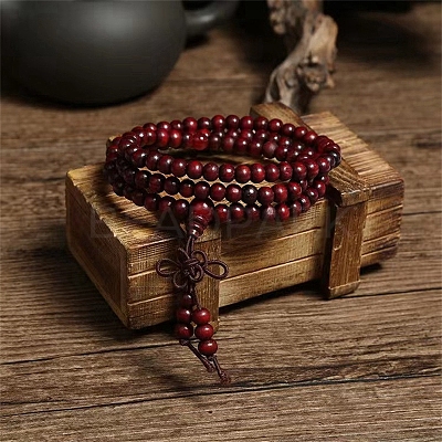 108 Beads Prayer Mala Bracelet LS-PW-WG98399-03-1