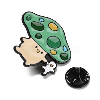 Mushroom Enamel Pins JEWB-I060-03EB-04-1