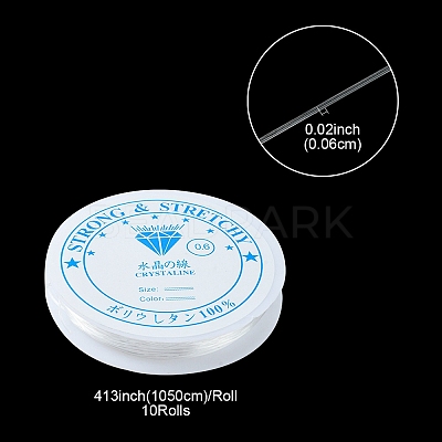 Clear Elastic Crystal Thread EW-YW0001-02-0.6-1