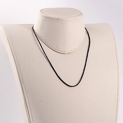 Mixed Size DIY Waxed Cord Necklace Making NJEW-JN01530-1