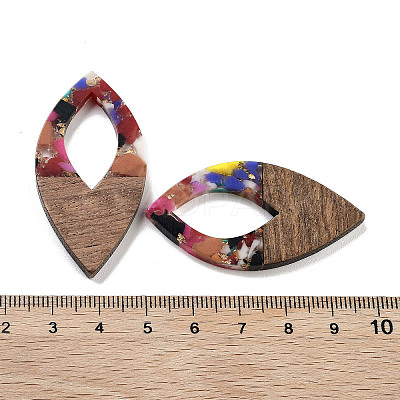 Walnut Wood Pendants FIND-Z050-06M-1