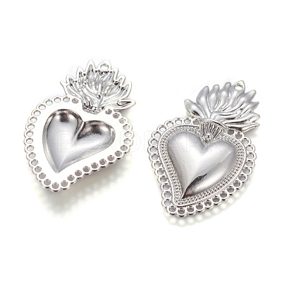 Alloy Pendants PALLOY-O094-01B-P-1