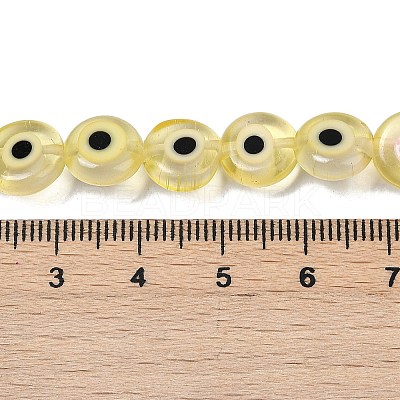 Handmade Evil Eye Lampwork Beads Strands LAMP-G164-10C-05-1