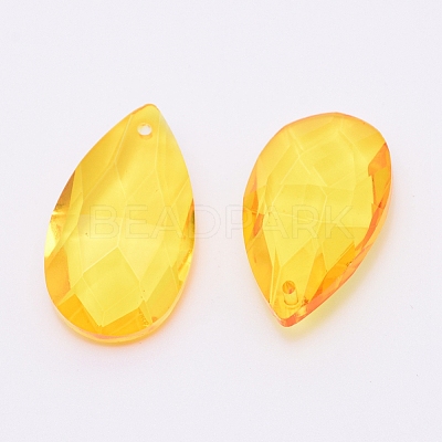 Transparent Glass Pendants LS-GLAA-WH0022-40I-1