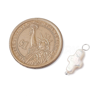 Natural Keshi Pearl Pendants PALLOY-JF02900-01-1