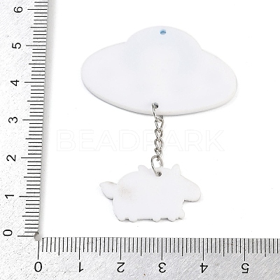 Printed Acrylic Big Pendants LS-MACR-I037-01A-1