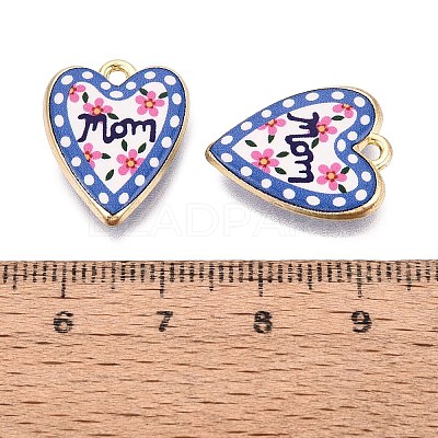 Printed Alloy Pendants PALLOY-SZC0008-14C-1