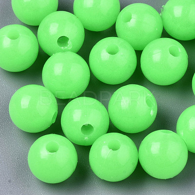 Luminous Acrylic Beads MACR-S273-53C-1