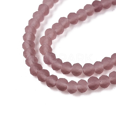 Transparent Glass Beads Strands EGLA-A044-T2mm-MD07-1