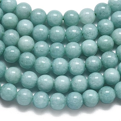 Natural Malaysia Jade Beads Strands G-L645-A01-6mm-25-1